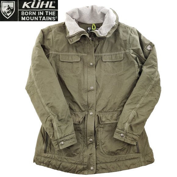 Kuhl Projekt Lined Canvas Coat Jacket 